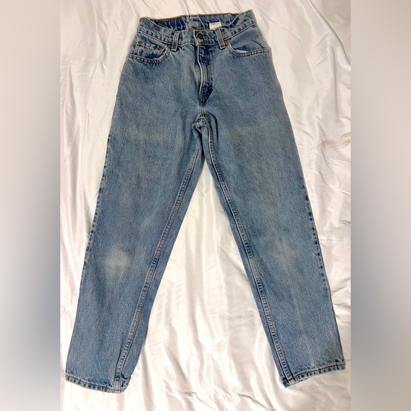 VINTAGE Levi’s 550 High Waisted Mom Jeans size US 2 - Picture 2 of 10
